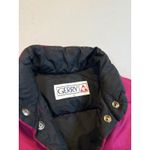 Vintage Gerry Womens Down Vest Full Snap Puffer Quilted Sleeveless Winter Pink Photo 2