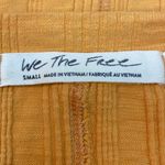 Free People  Big Sur Ribbed Tie-Dye Thermal Long Sleeve Top Amber Orange Small Photo 9