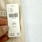 Anthropologie  Pilcro The Annie Wide Leg Jeans Size 20W NWT Natural Khaki Photo 9