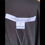 Diane Von Furstenberg 
Black Barbara Lace Cocktail size 14 Photo 8