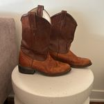 Laredo VTG  Womens Size 6.5 Camel Tan Leather Roper Fashion Western Cowboy Boots Photo 3