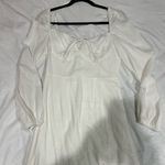 Princess Polly  Alena White Mini Long Sleeve Dress 4 Photo 2