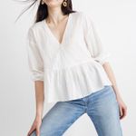 Madewell Peplum Top Photo 0