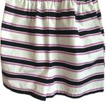 Who What Wear  Target Sleeveless Striped Button Front Romper Small Purple White Photo 4