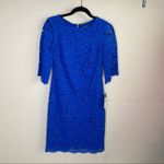 Ralph Lauren Blue Dress 3/4 Sleeve Lace Brand New with Tags NWT Womens Size 2 Photo 1