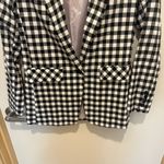 Topshop Black and white  checkered blazer Photo 1