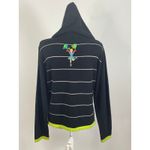 Jack B.Quick Black Cheerleader Football Embroidered Beaded Cardigan Hoodie PL Size undefined Photo 2