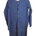 Ralph Lauren Polo  Blue Striped Preppy Tunic Dress Photo 0