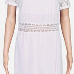 ASTR  The Label White Lace Trim Dress • Silk Blend • Size S • Bridal Shower / Gra Photo 0