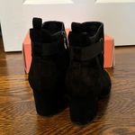 Easy Spirit Black Faux Suede Booties Photo 4