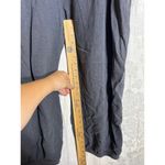 Poetry  Joggers 16 Gray Linen Blend Pockets Elastic Waist Lagenlook Photo 6