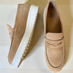 Aquatalia  Sharon Tan Suede Loafers Photo 0