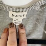 DONNI. Ribbed Sweatercoat Open Front Cardigan One Size Fits All Size M Photo 4