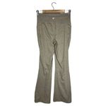 Lane Bryant Livi Pants Womens 10 12 Flare Leg Pull On Side Leggings Pockets Tan Photo 1