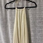 Revolve SUNDRESS Zahara Backless Embellished Halter Dress - Sz. M/L (Color: Coconut) Photo 2