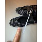 Reformation Bethany Black Crystal Ballet Flats - Size 8 Photo 1