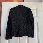 Sag Harbor -‎  black floral blazer/jacket long sleeves Size 10 Photo 3