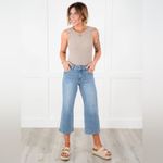 Judy Blue Tummy Control High waisted wide crop double button cropped jeans 13 31 Photo 11