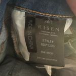 Risen distressed 26/3 straight leg boutique normcore jeans Blue Photo 2