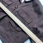 Stoosh  Chocolate Teddy Jacket with Ivory Collar Photo 3