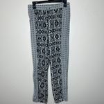 Michael Stars Jordy Pants XS Patterned Pull On Drawstring Ankle Tapered Bohemian Photo 3