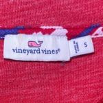 Vineyard Vines  Red Pullover with Whale Pattern Photo 3
