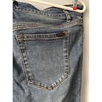 NWT LL Bean Womens Sz 6 Vintage Indigo Flannel Lined Boyfriend Low Rise Jeans Photo 2