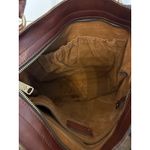 Patricia Nash Tooled Leather Fringe Tote Bag Purse Brown Floral Western Photo 4