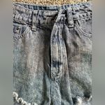 BDG  Denim Shorts Women's High Waisted Frayed Hem Acid Wash Blue Distressed‎ Photo 1