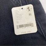 Free People X We The Free Level Up Slit Slim Flare Bootcut Jeans Pitch Black Photo 13