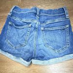 Hollister  Shorts Womens 0 w24 High Rise Distressed Cuffed Denim Jean Shorts Photo 1