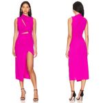 Elliatt NEW NWT Figment Cutout High Neck Midi Dress In Orchid Photo 1