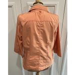 Royal Robbins  Coolmax Polyester Shirt Orange Outdoor Hiking Camping Travel‎ Photo 3
