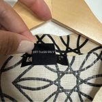 NWOT Carole Little Women's 100% Linen Blouse Tan‎ Black Breathable Size 2X Tan Photo 2