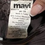 Mavi Chocolate Brown Mid Rise Slim Cargo Utility Zipper Ankle Pants Size 26 Photo 11
