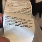 Bimba Y Lola Bimba & Lola Swan Blouson Sleeves Top Black White AOP Mod Zip Up Back Black sz M Photo 4