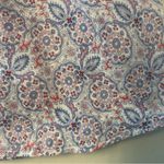 Robert Graham blue, pink and red paisley print embroidered sleeveless blouse Photo 10