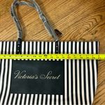 Victoria's Secret Victoria’s Secret Pink Striped Weekender Faux Leather Tote Bag NWT Photo 10