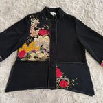 Moonlight Vtg Jacket ASIAN GARDEN The Total Look Women Sz M Made USA Photo 3