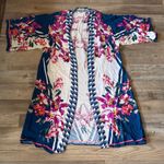 Flying Tomato Floral Kimono Jacket - Blue and Pink size M/L Photo 0