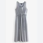 Athleta NW0T  Silver Echo Sleeveless Midi Dress Photo 1
