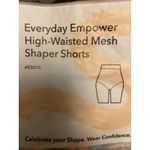 New Shapermint Essentials Women's Size XL Beige Everyday High Waisted Shorts Photo 3