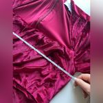 Alieva Narin DRAPED MIDI DRESS (MAROON) XL Photo 10