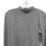 Kendall + Kylie  Bell Sleeve Bodysuit Medium Heather Grey Size Large New Photo 3