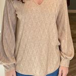 cupio Cupid size large Cream sweater with a comfortable fit #cream #knitwear Photo 7