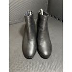 Loeffler Randall  Black Smooth Leather‎ Block Heel Ankle Boots Size 8.5 Photo 1