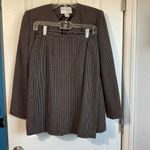 Oscar de la Renta  Vintage Peanut Brown Wool Tweed Jacket & Skirt Suit Set‎ Sz 6 Photo 1