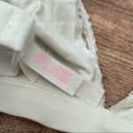 PINK - Victoria's Secret Victoria's Secret Pink White Lace Bralette Size Large Photo 2