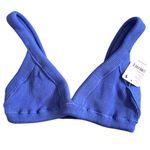Free People All day ribbed triangle bralette sz M-L NWT Photo 2
