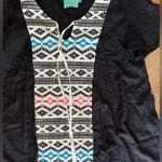 Judith March black swing dress swim coverup, size medium Photo 3